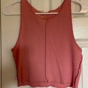 women’s pink american eagle tank top (M)